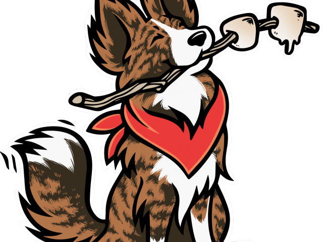 Hiking Clipart Camp Activity - Dog - Png Download (640x480), Png Download