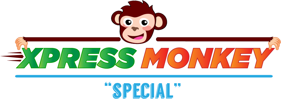 Monkey Special - Cartoon Clipart (1000x400), Png Download