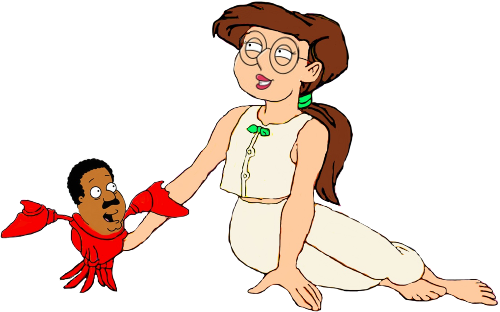 Deviantart Melody Princesses - Meg Family Guy Mermaid Clipart (1024x731), Png Download
