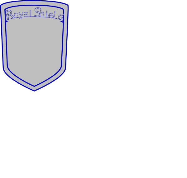 This Free Clip Arts Design Of Blank Shield Soccer - Png Download (600x572), Png Download