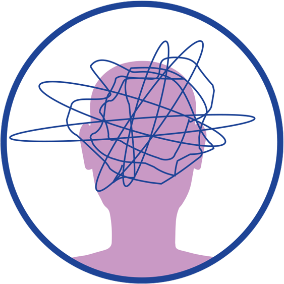 When It Becomes Difficult Or Almost Impossible To Concentrate, - Wave Clipart (600x600), Png Download