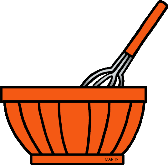 Clipart, Borders, Fonts For Clipart - Mixing Bowl Clipart - Png Download (648x603), Png Download