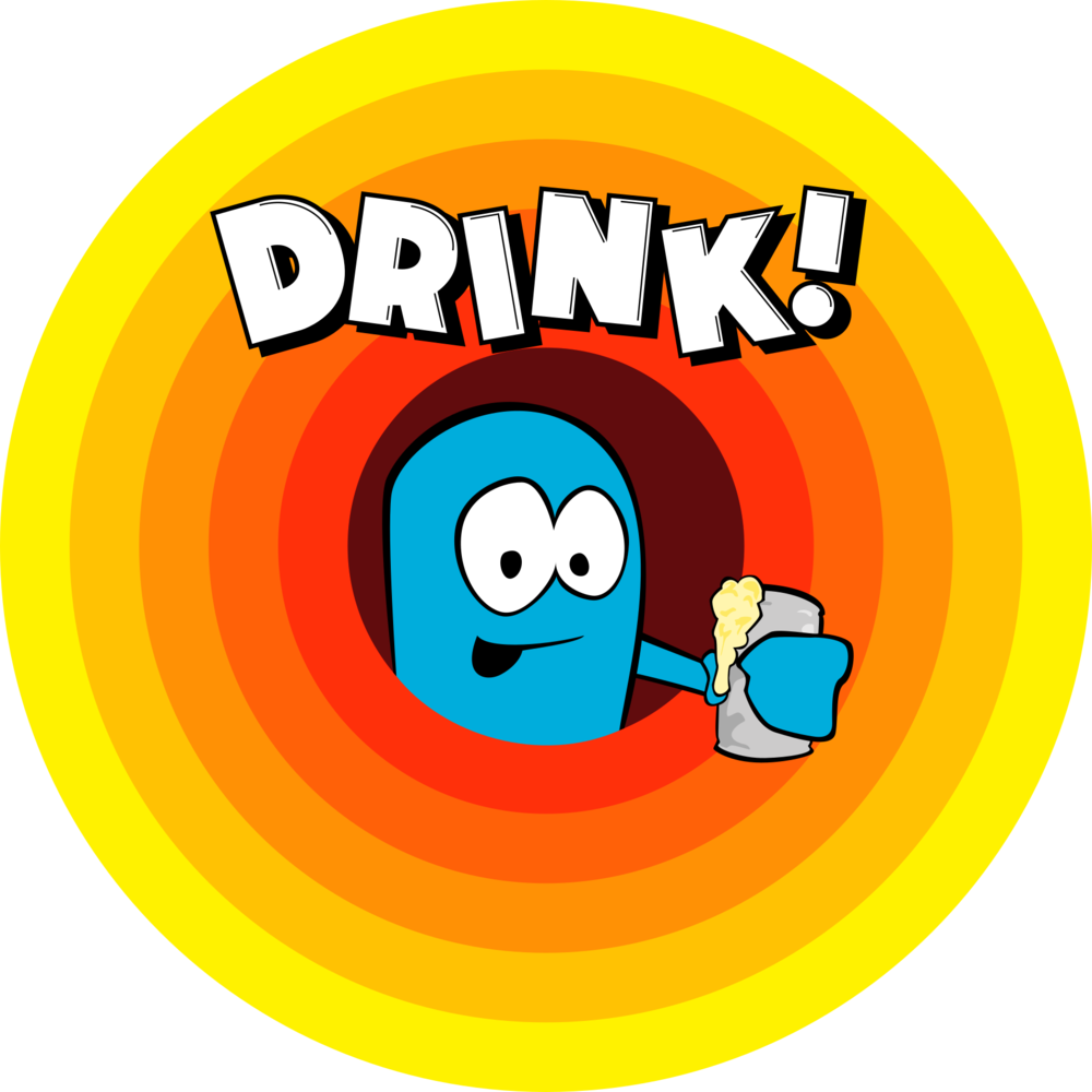 Base Logo - Drink! Clipart (1000x1000), Png Download