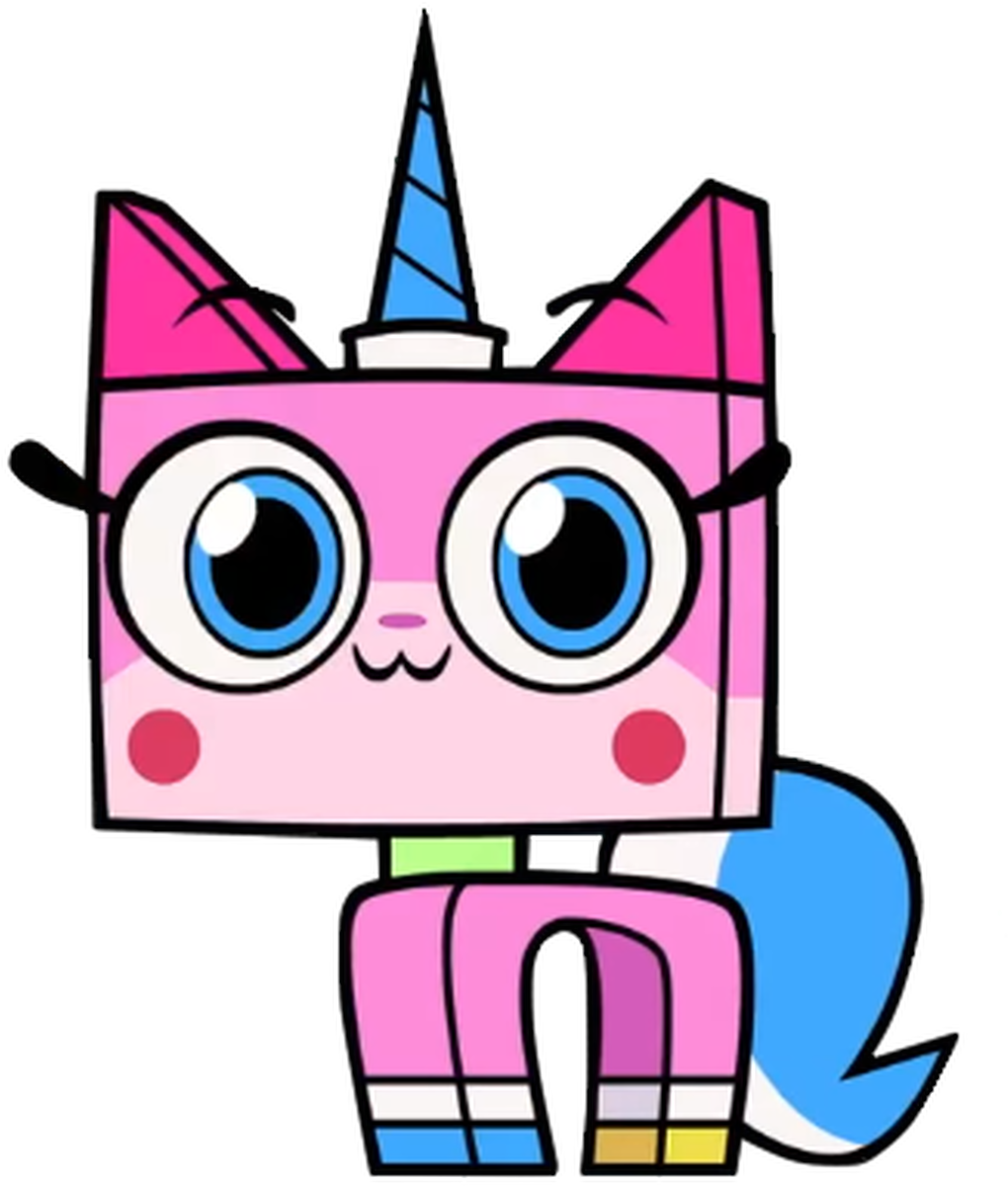 Unikitty - Dibujos De Unikitty Clipart (1165x1325), Png Download