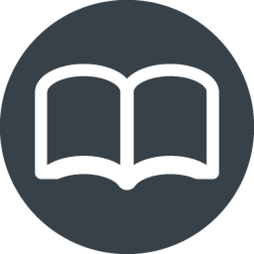 Solar In Schools Resources - Book In Circle Icon Clipart (1024x1024), Png Download