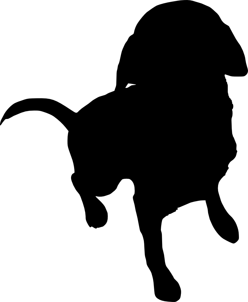 Free Download - Silhouette Transparent Background Transparent Black Clipart (820x1000), Png Download