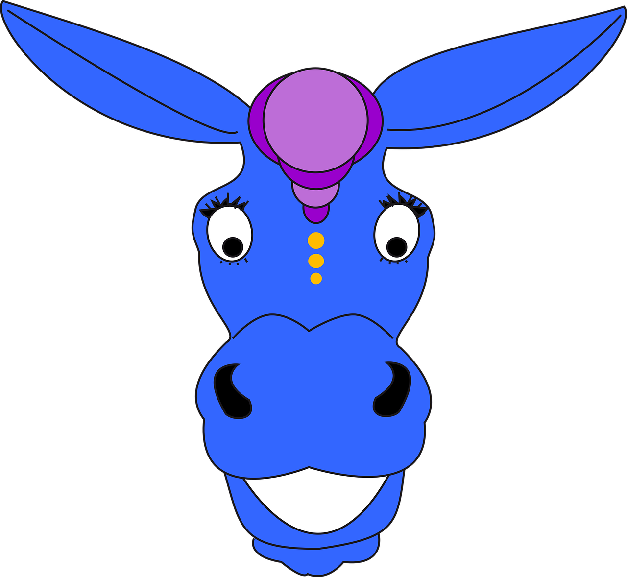 Blue Starfish Cliparts 25, Buy Clip Art - Donkey - Png Download (781x720), Png Download