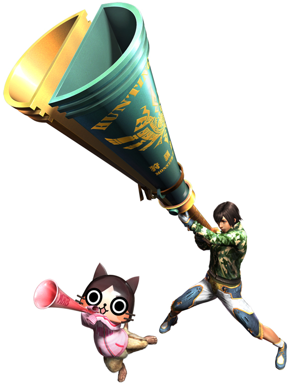 Hunter Clipart Hunting Equipment - Monster Hunter Hunting Horns List - Png Download (582x768), Png Download