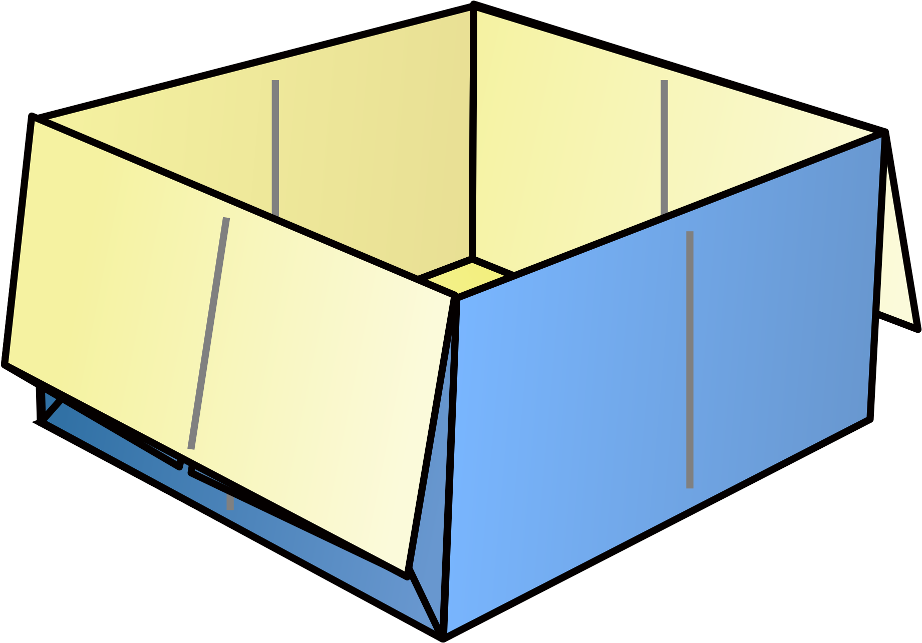 盒子 Clipart (1200x857), Png Download