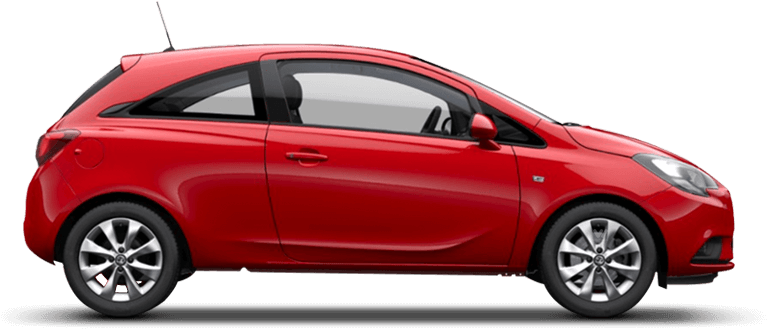 New Vauxhall Corsa - Vauxhall Corsa White 5 Door Clipart (850x480), Png Download