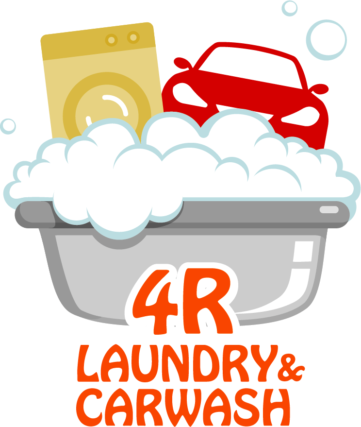 4r Laundry Carwash Logo - Work Present Latin Verve Sounds Clipart (744x879), Png Download