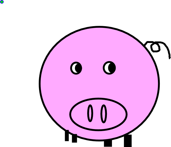 Pig Svg Clip Arts 600 X 517 Px - Png Download (600x517), Png Download