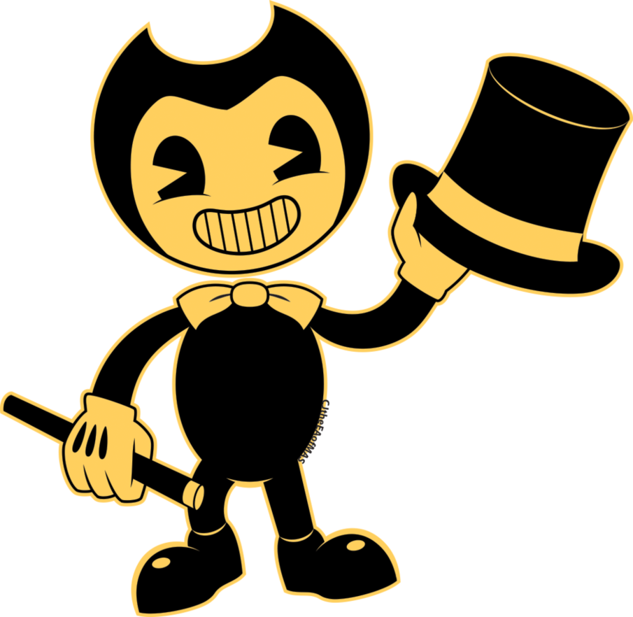 Bendy By Cjtheeaofmas On - Cartoon Clipart (905x882), Png Download