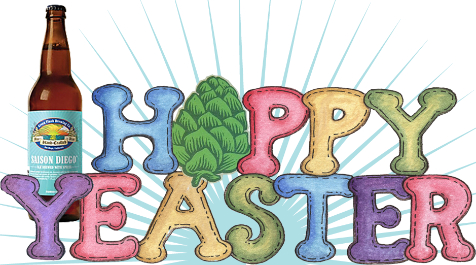 Beer Coasters Hoppy Yeaster Issue Clipart (939x522), Png Download