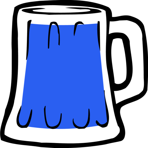 Beer Mug Clip Art N172 - Beer Mug Line Art - Png Download (600x601), Png Download