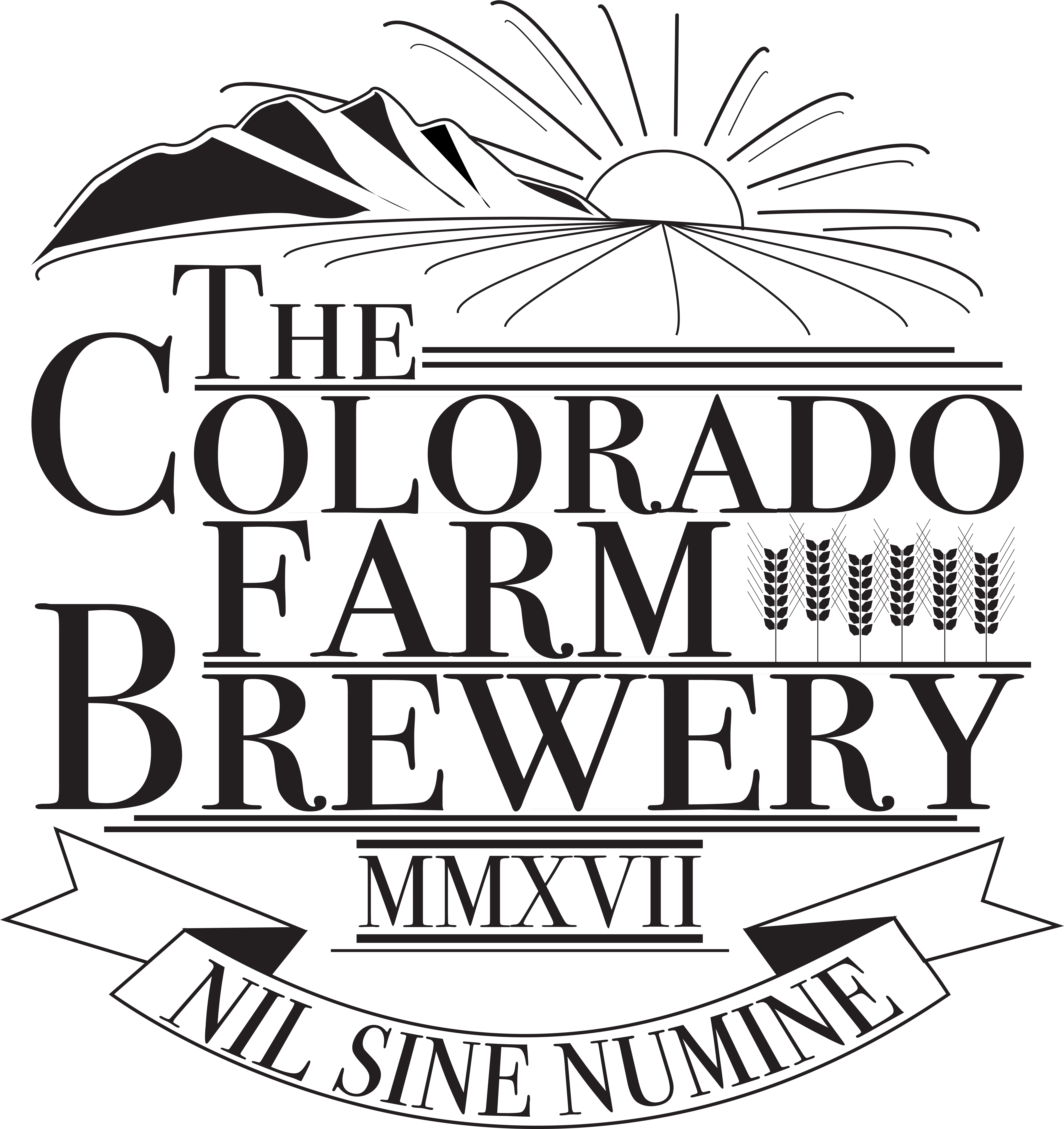 The Colorado Farm Brewery Logo Clipart (7200x10801), Png Download