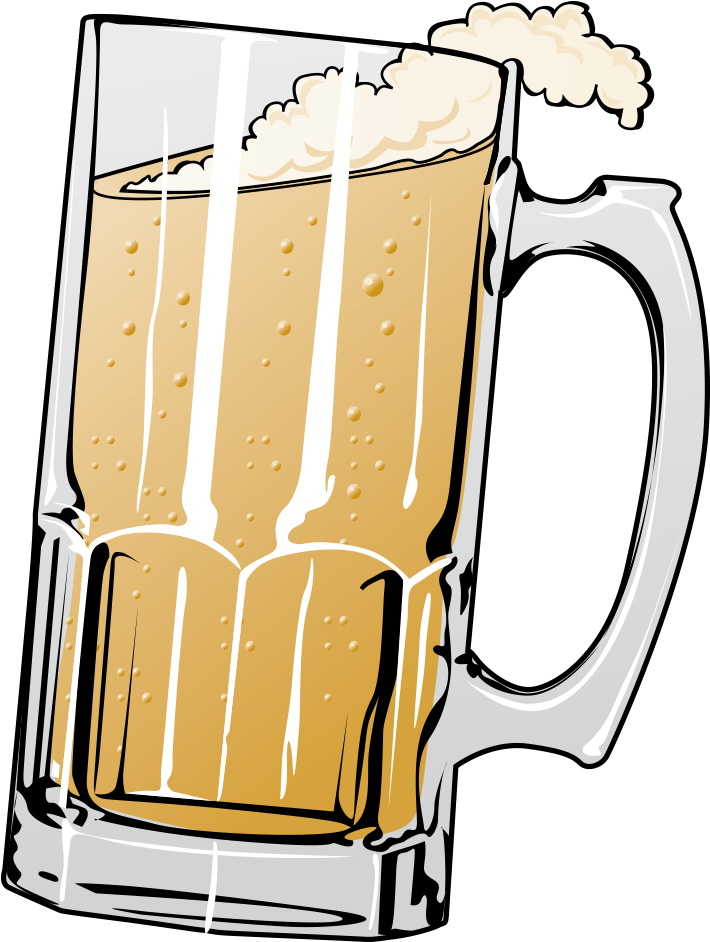 Beer Mug Illustration - Beer Clipart (980x980), Png Download
