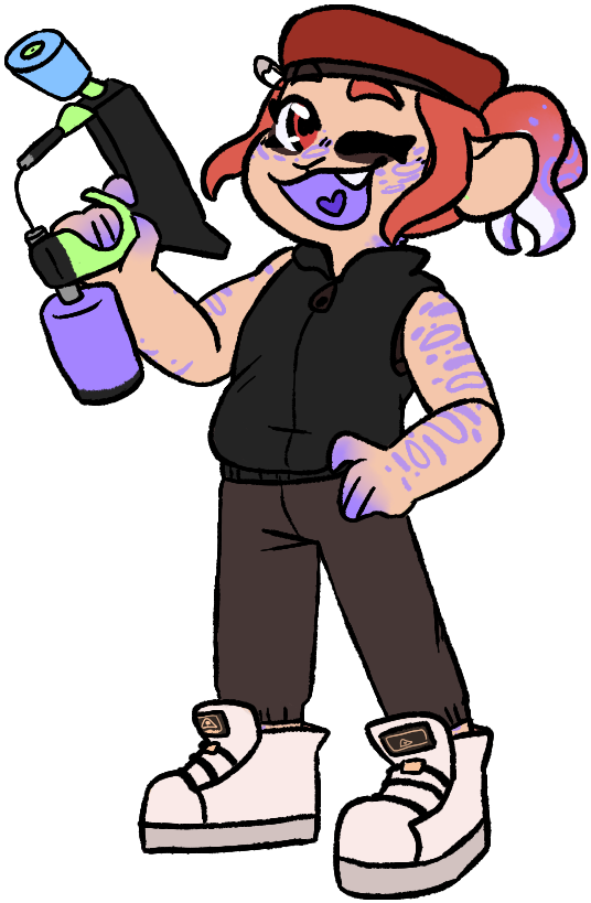 A Commission I Did For @spider-bomb - Spider Clipart (550x850), Png Download