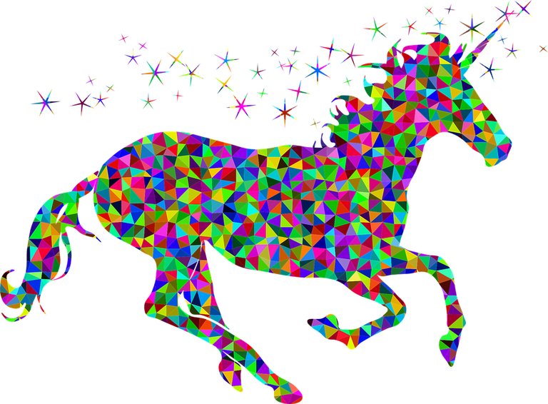 Unicorns Transparent Small - Unicorn Pillow Case Clipart (768x566), Png Download