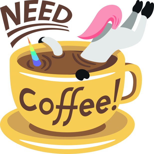Emoji Inspired Stickers By Emojione™ Messages Sticker-5 - Need Coffee Stainless Steel Travel Mug Clipart (618x618), Png Download