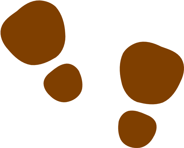 How To Set Use Brown Feet Svg Vector Clipart (600x528), Png Download