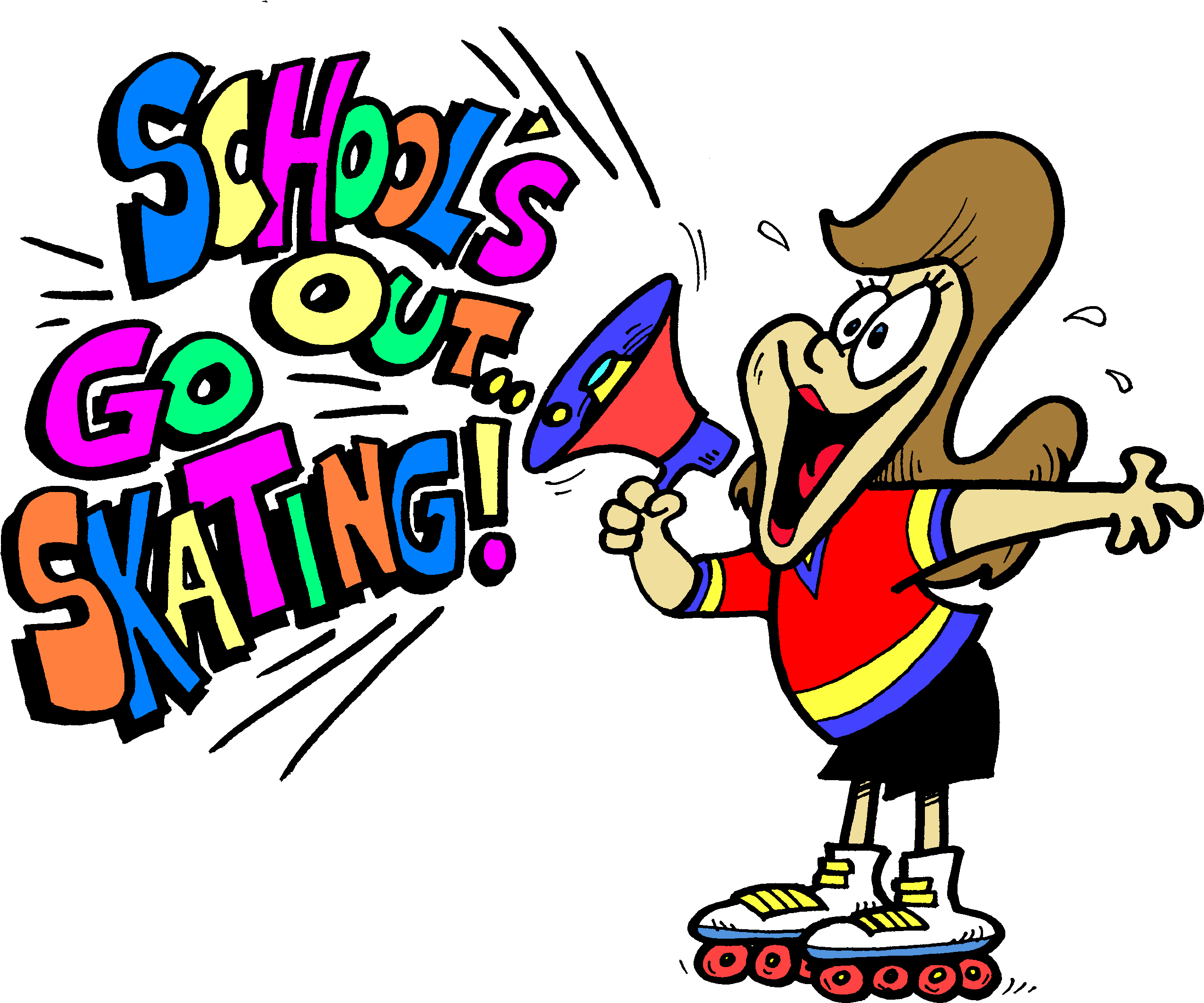 Clip Art Clip Art Roller Skates - Png Download (2633x2153), Png Download