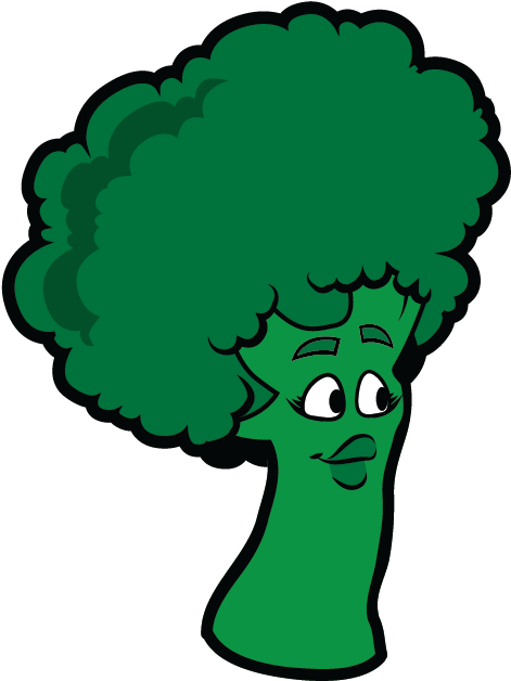 Broccoli Clipart (533x779), Png Download