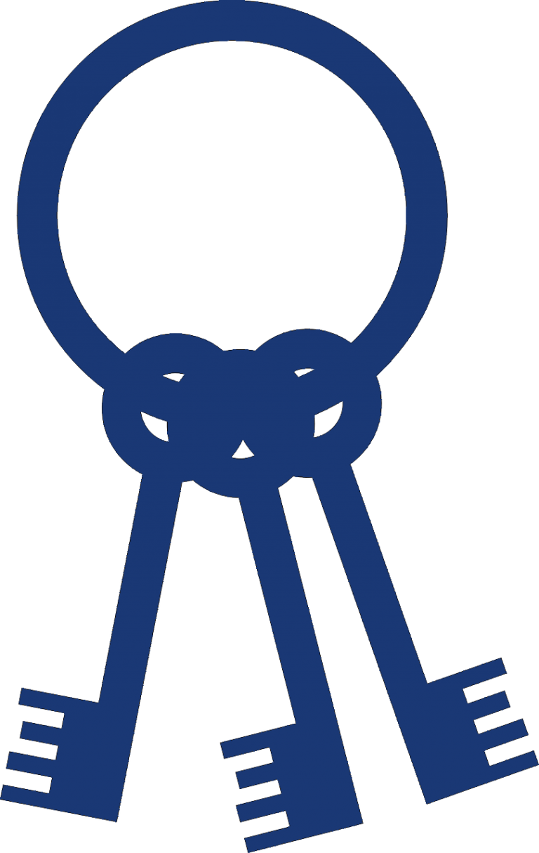 Download - Key Ring Clipart Png Transparent Png (768x1214), Png Download