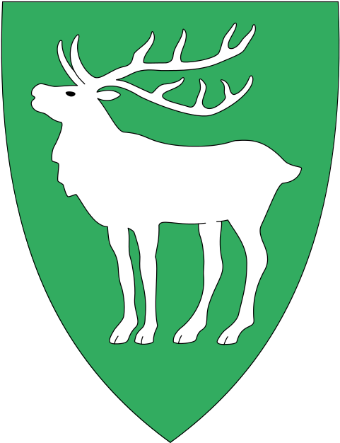 This Image Rendered As Png In Other Widths - Arms Of Coat Green Deer Clipart (500x625), Png Download