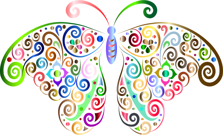 Medium Image - Transparent Background Clipart Butterfly - Png Download (776x472), Png Download