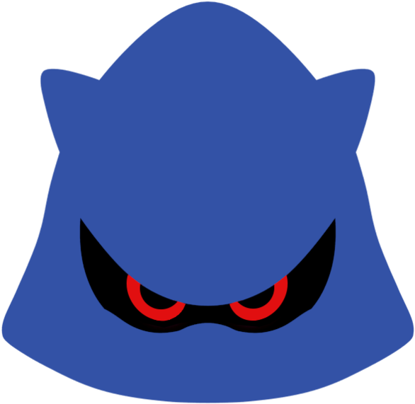 Hd Metal Sonic Vector Images - Metal Sonic Clipart (894x894), Png Download