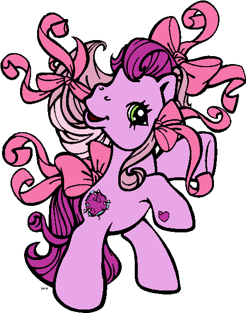 Pink Flower Clipart Mlp - Coloring Pages My Little Pony Minty - Png Download (503x638), Png Download