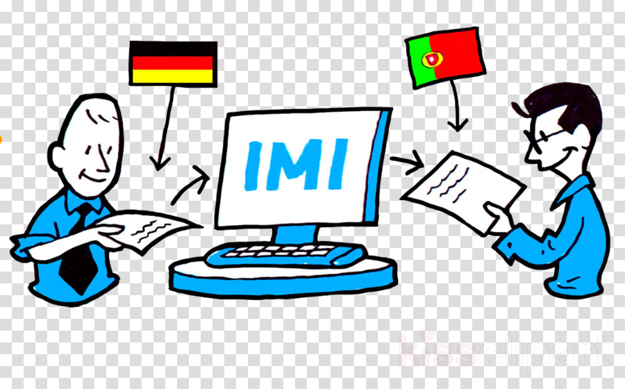 Ec Imi Clipart Member State Of The European Union Clip - Internal Market Information System - Png Download (900x560), Png Download