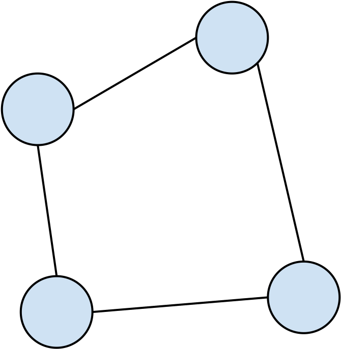 4 Node Biconnected - Biconnected Graph Clipart (735x768), Png Download