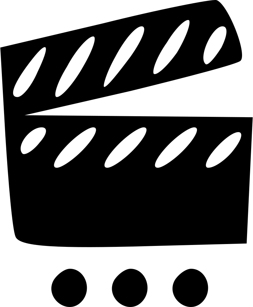 Movie Clapper Select Comments - Movie Select Icon Clipart (808x980), Png Download