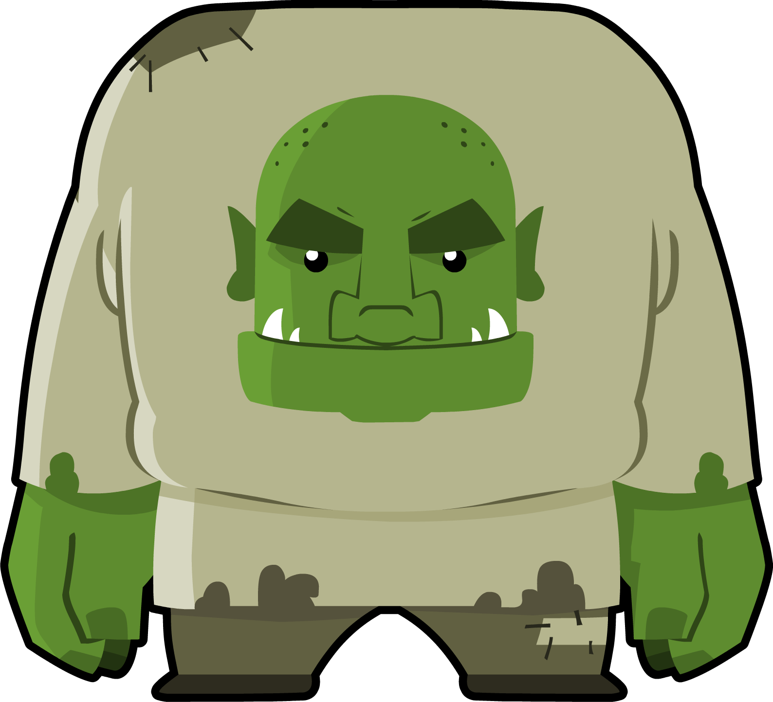 Download Ogre Cartoon Clipart 1340604 Pinclipart