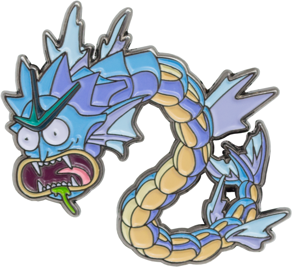 Rickados Mashup Rick And Morty - Rick And Morty Enamel Pins Clipart (1024x1024), Png Download