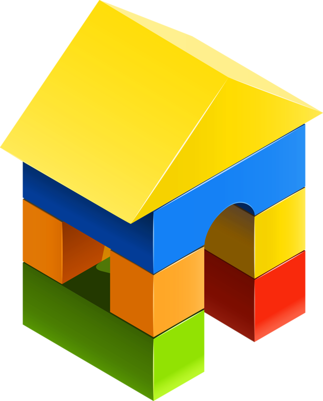 Яндекс - Фотки - Building Block Free Clipart - Png Download (644x800), Png Download