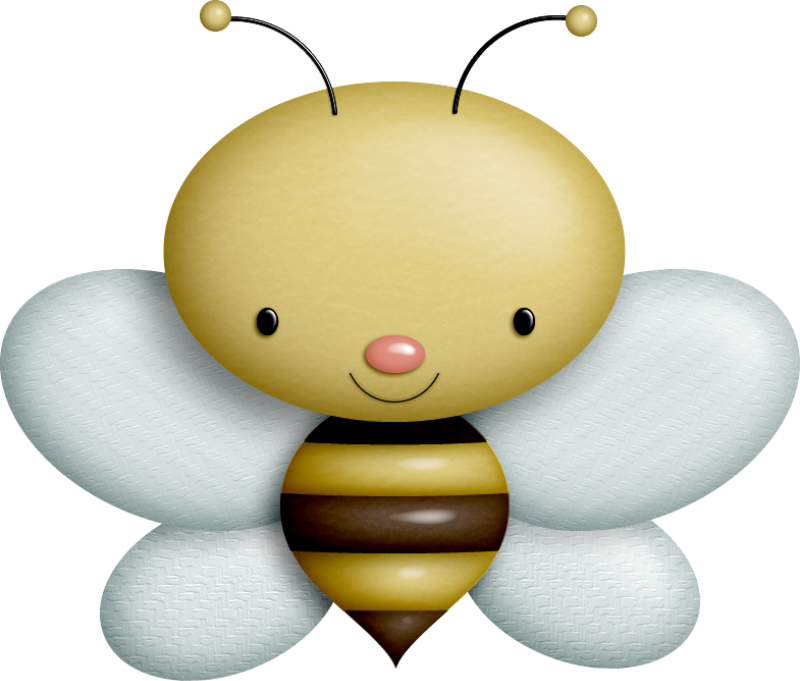 Ϧees ‿✿⁀ Rock Art, Bee Clipart, Bumble Bees, - Imagenes De Caricaturas Bonitas Gratis - Png Download (800x681), Png Download