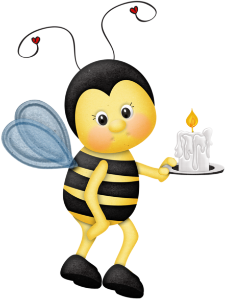 Abeilles,png - Vaquita De San Antonio Y Abeja Clipart (600x630), Png Download