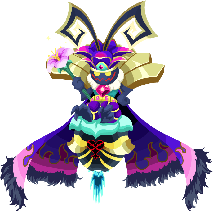 Queen Bee Ω Khx - Kingdom Hearts Heartless Queen Clipart (700x690), Png Download