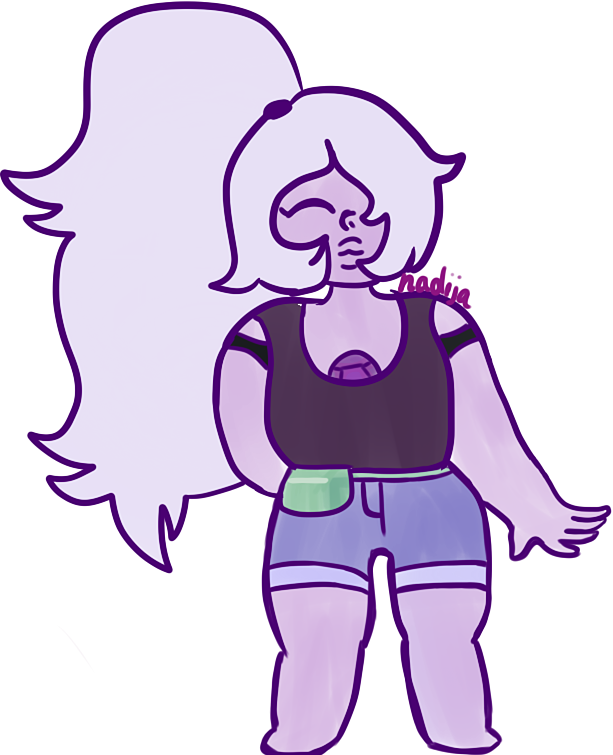Beach Amethyst Day 6 - Cartoon Clipart (613x755), Png Download
