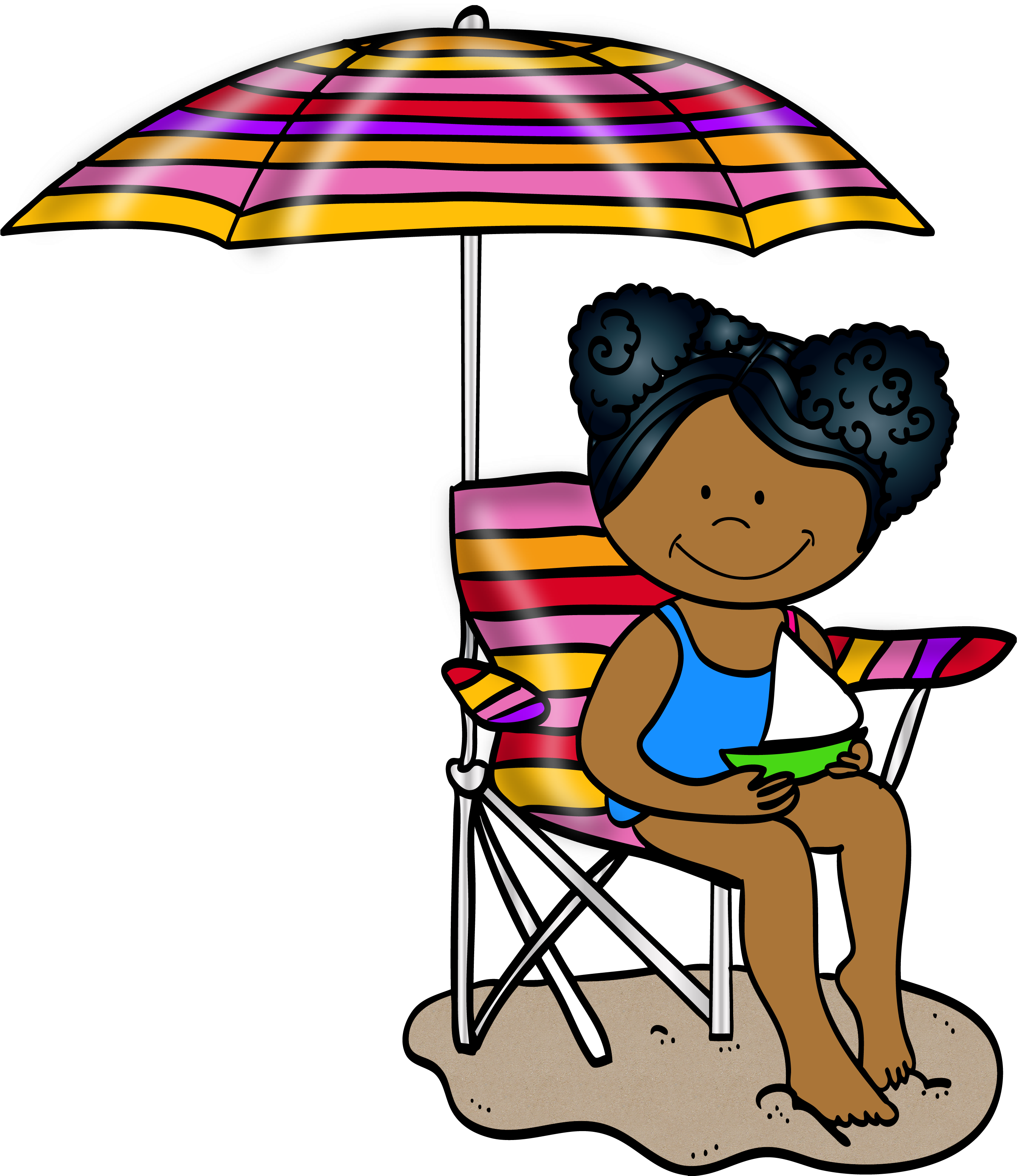 Summer Clipart - Doll - Png Download (2842x3252), Png Download
