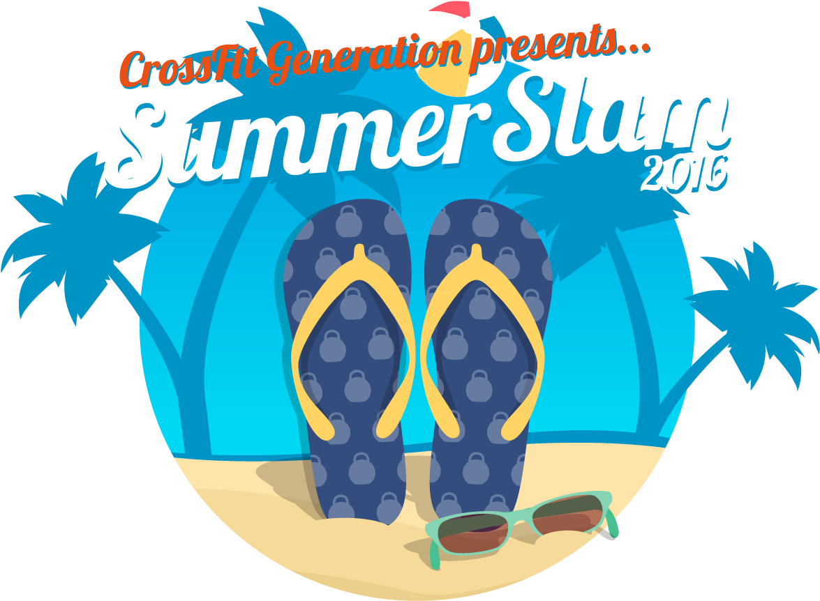 Summer Slam 2016 Revised5 - Illustration Clipart (1262x962), Png Download