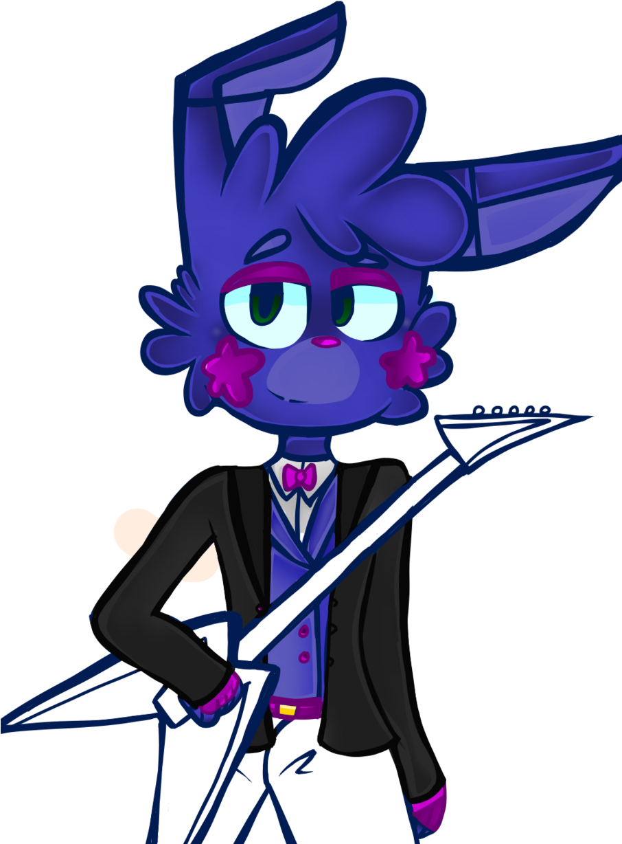 Unfinished Rockstar Bonnie - Medibang Inc. Clipart (905x1280), Png Download