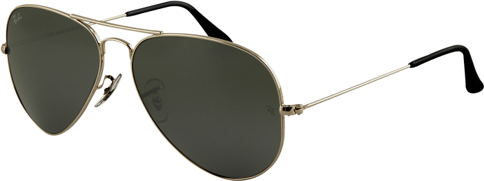 Clipart Info - Gunmetal Frame Ray Ban - Png Download (840x490), Png Download