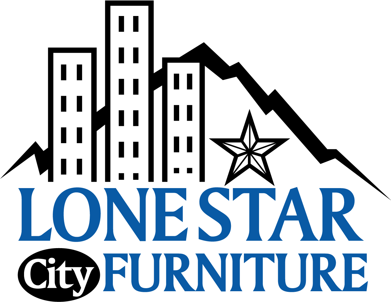 Lone Star Office Furniture Clipart (1353x1054), Png Download