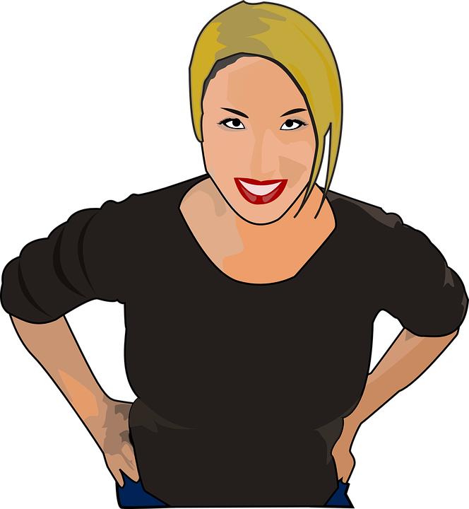 Clipart Woman - Png Download (664x720), Png Download