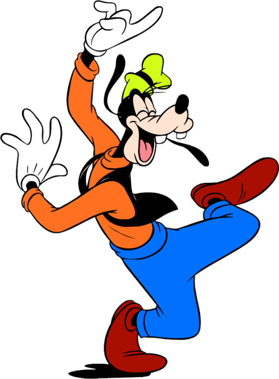 Dancing Clipart Funny Dancing - Goofy Dancing - Png Download (500x678), Png Download