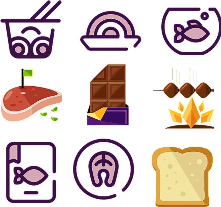 Western Fast Food Icon Food Icon Picture - Icon Clipart (1024x1024), Png Download